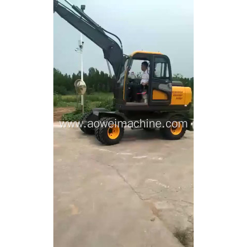 Agricultural Digging Machine Wheel and Crawler Excavator  With CE Approval